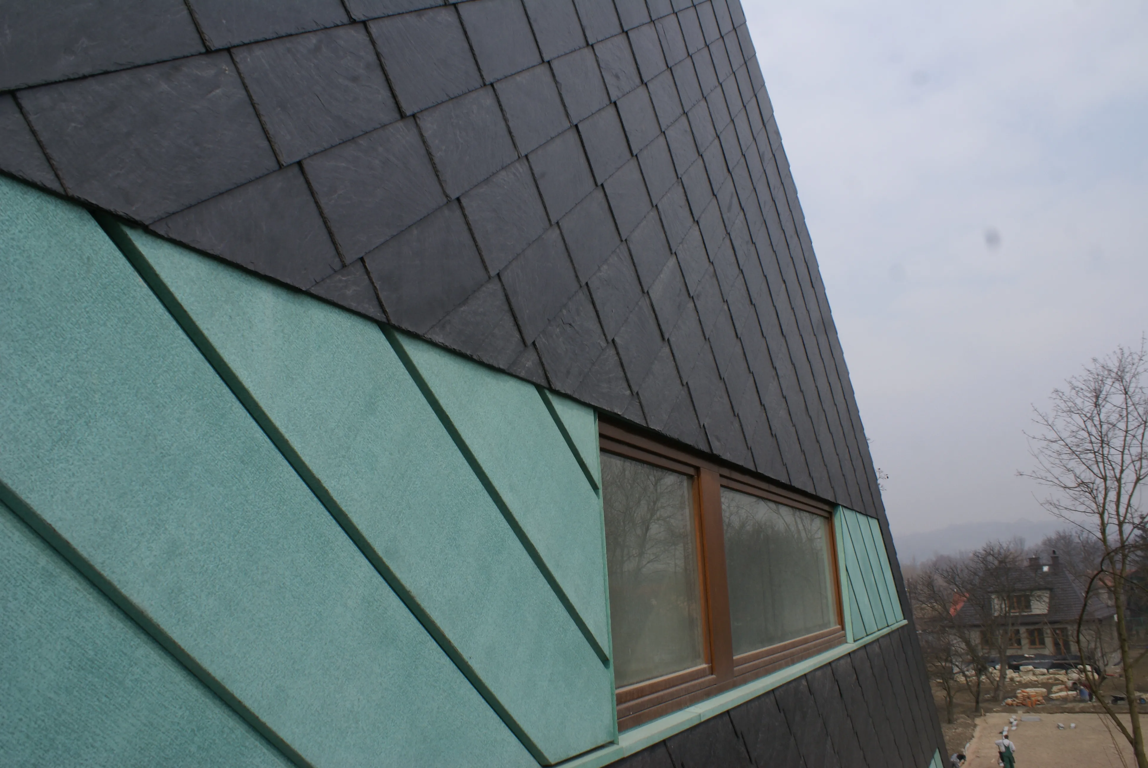 dach położony Łupkiem przez firmę Raf-dach